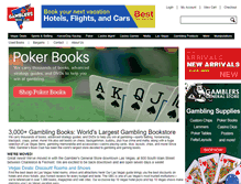 Tablet Screenshot of gamblersbookclub.com